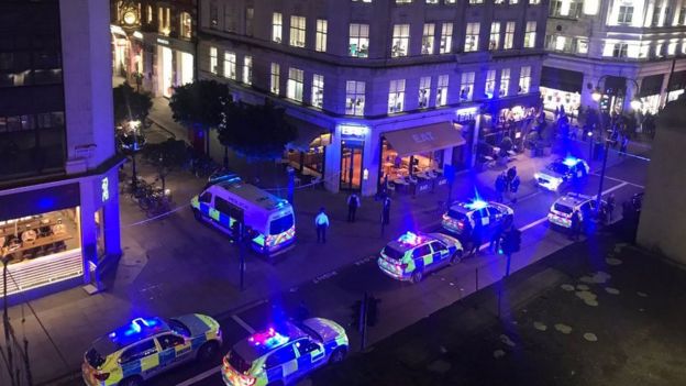 Crash in Covent garden