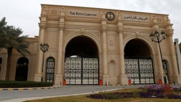 செளதி இளவரசர்கள், அமைச்சர்கள், தொழிலதிபர்கள் அடைத்து வைக்கப்பட்டு இருந்த சொகுசு விடுதி