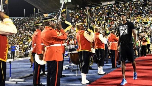 உசைன் போல்ட்டின் சொந்த மண்ணில் உணர்ச்சிகர பிரியாவிடை