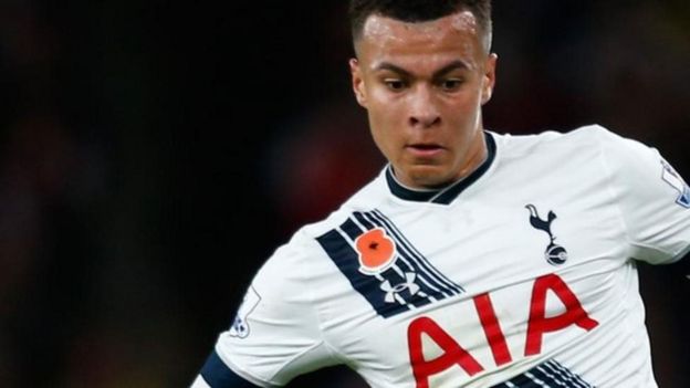 Dele Alli ni kiungo wa kati wa klabu ya Tottenham