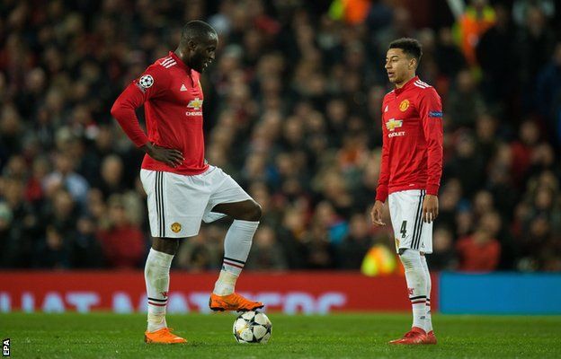 Romelu Lukaku and Jesse Lingard