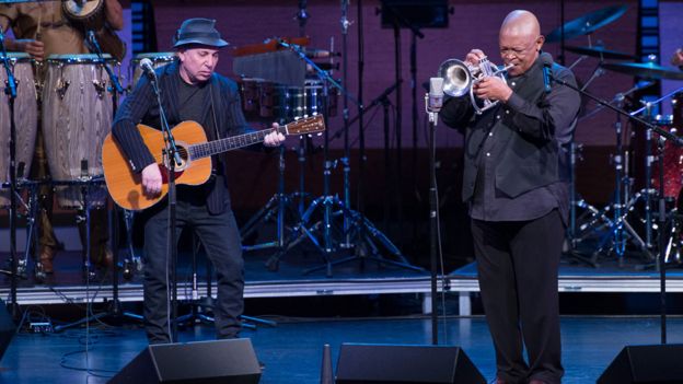 Hugh Masekela, South African jazz trumpeter, sadly dies _99707462_masekela3_getty