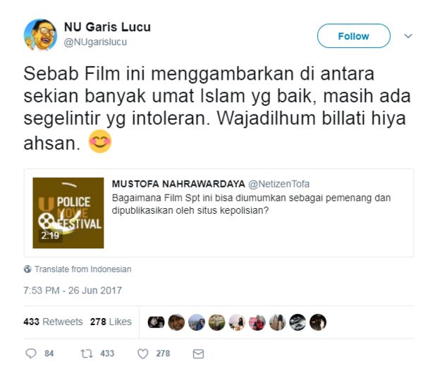 Twitter Akun NUgarislucu
