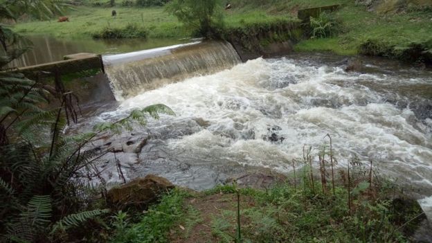 Bwawa la Ndakaini eneo la Murang'a katikati mwa kenya