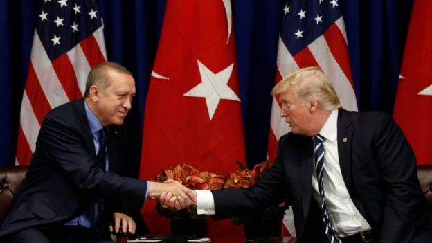 Erdogan y Trump