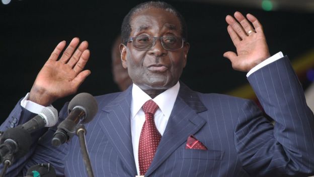 Aliyekuwa rais wa Zimbabwe Robert Mugabe