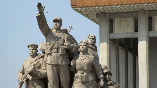 Plaza de Tiananmen en Pekín