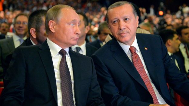 Putin y Erdogan