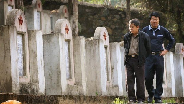 Nghĩa trang quân đội Trung Quốc sau cuộc chiến với Việt Nam 1979
