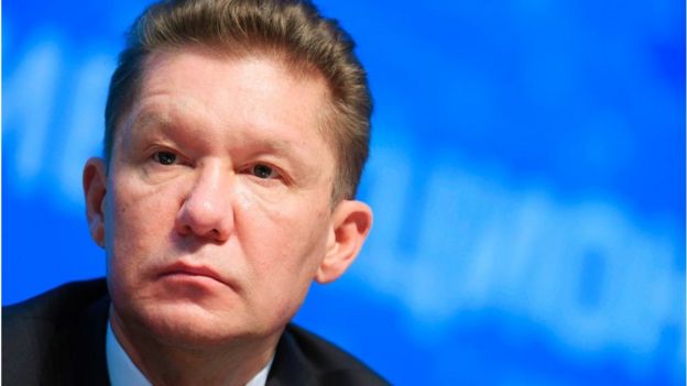 Alexei Miller, head of Russian gas giant Gazprom