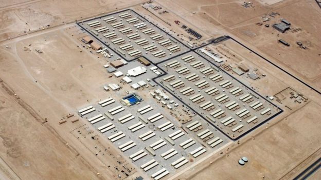Complejo desde donde se gestionan las operaciones militares estadounidenses en Al Udeid.
