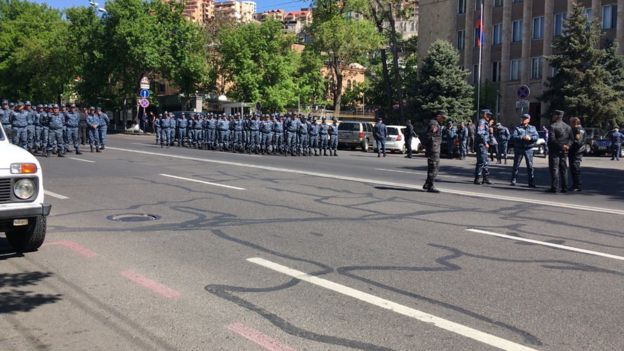 Yerevan, etiraz
