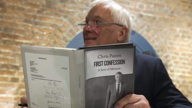 CHRIS PATTEN AND HIS BOOK