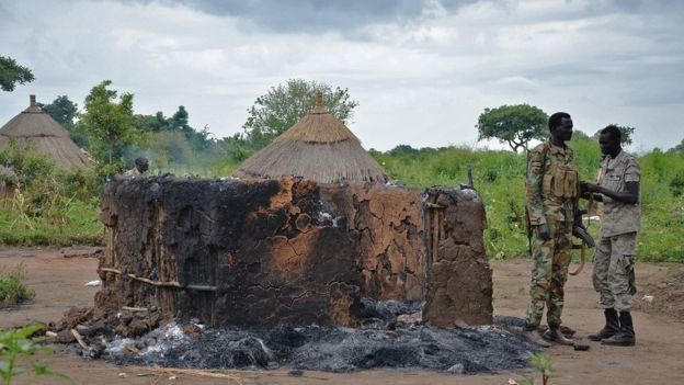 madhara ya vita, Sudan kusini