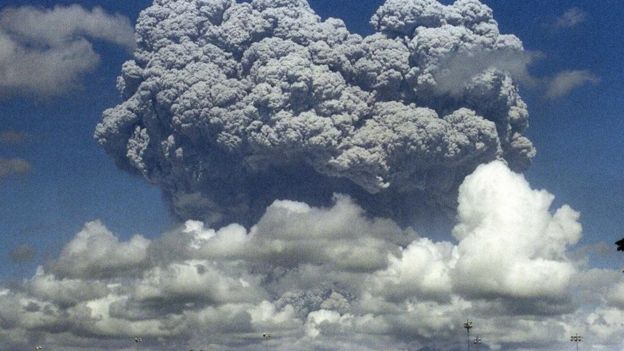 Erupção na Indonésia