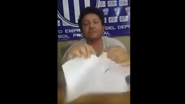 Antonio González en un video publicado en Facebook. (Foto: Facebook)