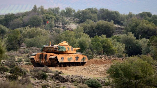 HATAY'da tank
