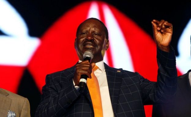 Raila Odinga aitisha maandamano siku ya uchaguzi Kenya