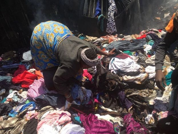 Nairobi market fire