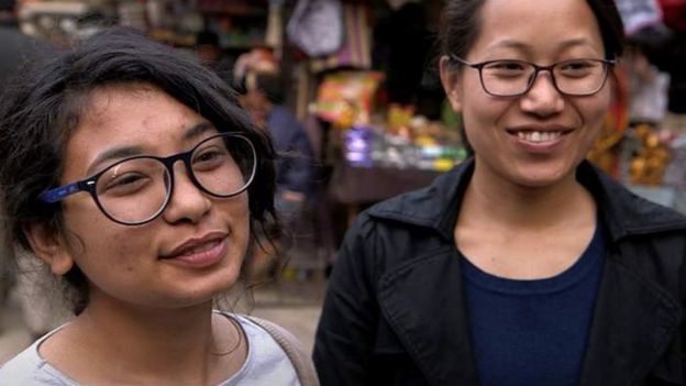 நிர்மலா லிம்பு மற்றும் திவ்யா ஷாரெஸ்தா