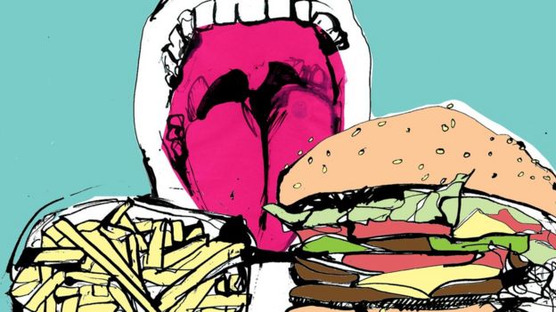Ilustração de comida
