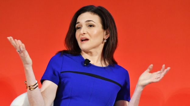 Sheryl Sandberg, the chief operating officer of Facebook.