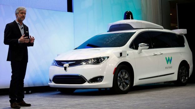 Waymo car