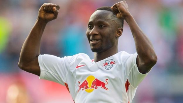 Mshambuliaji wa RB Leipzig Naby Keita