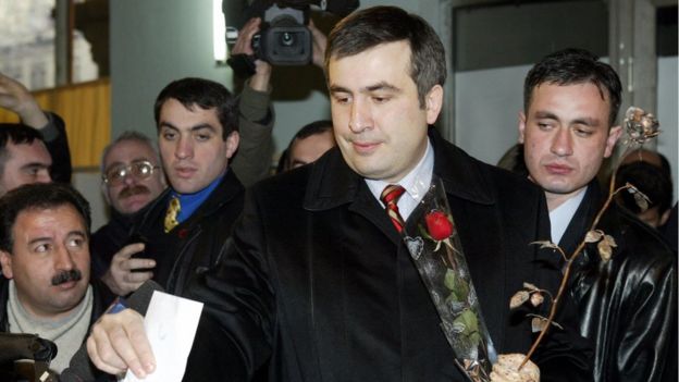 Mijail Saakashvili.