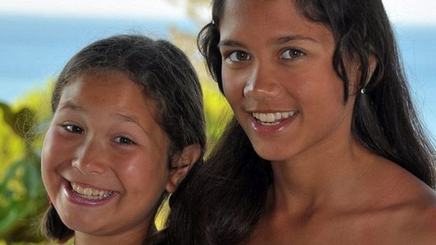 Jemima Layzell (right) and her sister Amelia