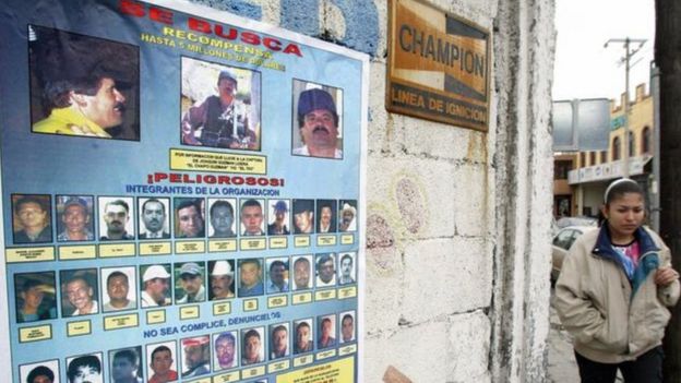 Fotos de suspeitos procurados no México