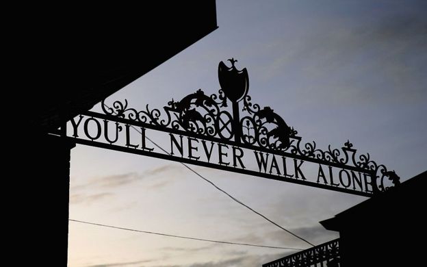 Entrada a Anfield
