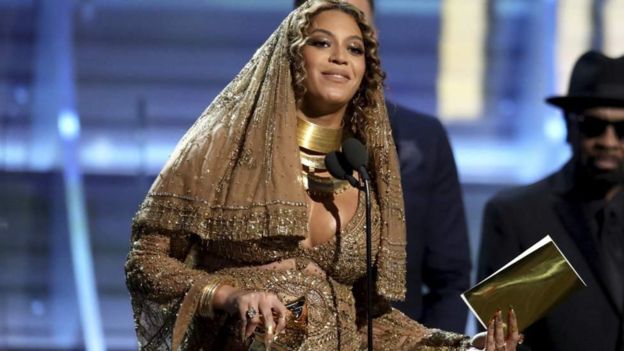 Beyonce katika tuzo za Grammys