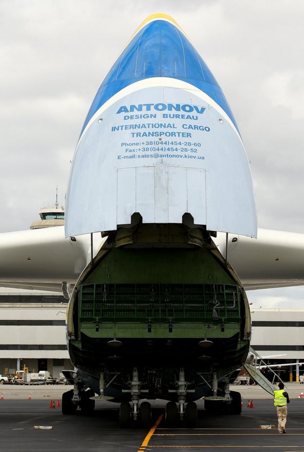 أكبر طائرة في العالم Antonov An-225 Mriya  في مهمة جديدة _89701263_gettyimages-531500906