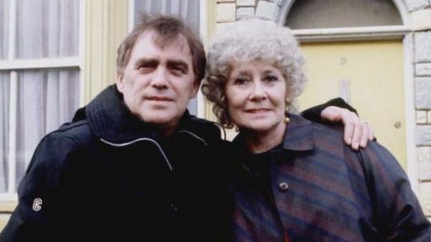 Bill Tarmey and Liz Dawn