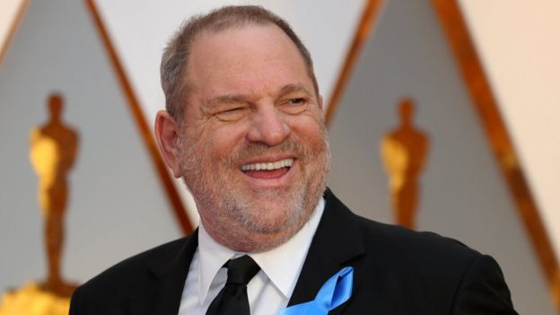 O produtor de cinema Harvey Weinstein