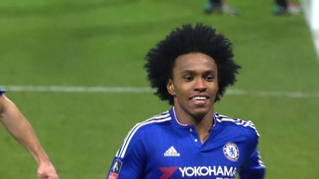 United imetaka kumsajili kiungo wa kati wa Chelsea na Brazil Willian