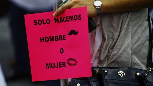 Marcha contra el matrimonio homosexual en México