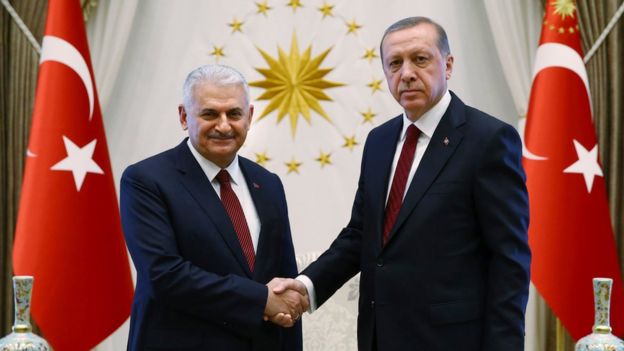 Başbakan Binali Yıldırım ve Cumhurbaşkanı Recep Tayyip Errdoğan
