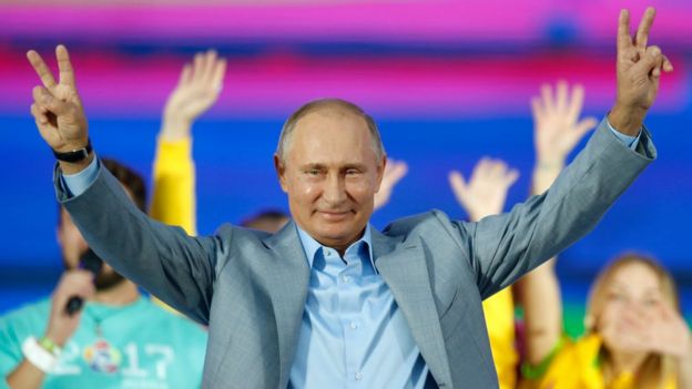 Путин на фестивале