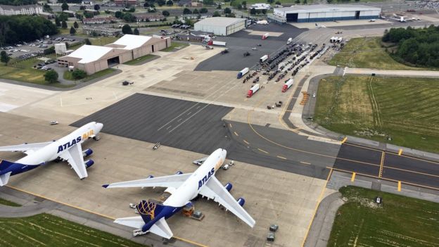 Transporte gira mundial de Beyonce
