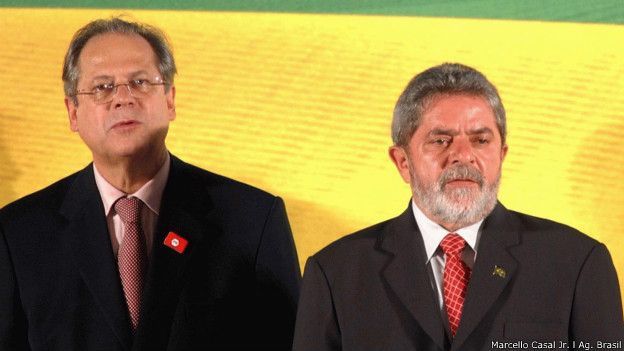 Dirceu com Lula, em foto de arquivo