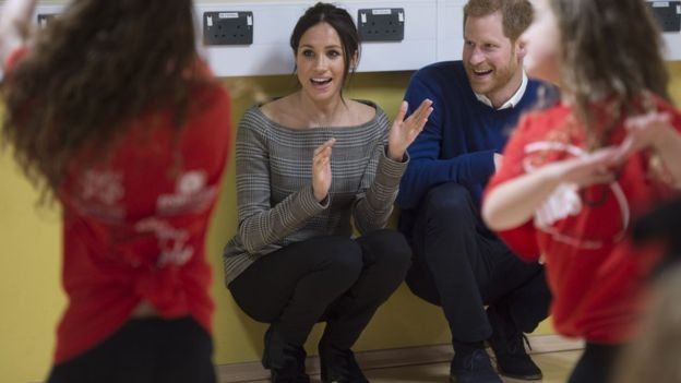 Príncipe Harry y Meghan Markle