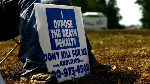 Cartel contra la pena de muerte