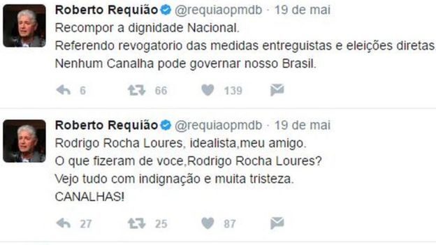 Twitter de Roberto Requião