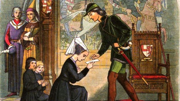 Первая встреча Элизабет Вудвилл и Эдуарда IV