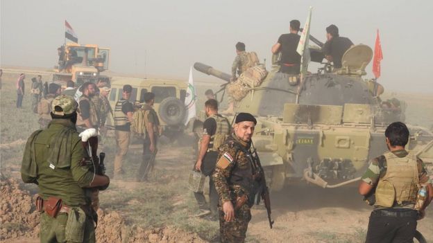 El Kaim Alayı'nın IŞİD'e yönelik bir operasyonu.