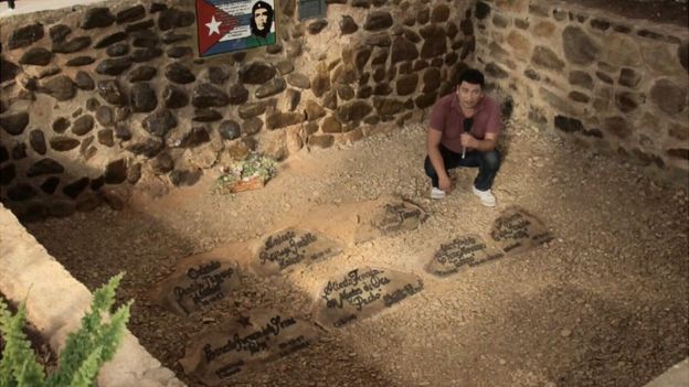 Fosa del Che abierta al público (Foto: Luis Velasco/BBC Mundo)
