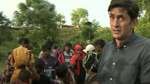 جاست رولات مراسل بي بي سي في ميانمار