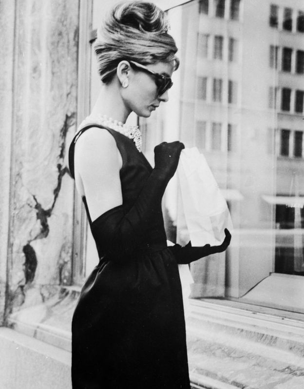 Audrey Hepburn frente a Tiffany's